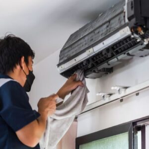 tipos de limpeza de ar condicionado